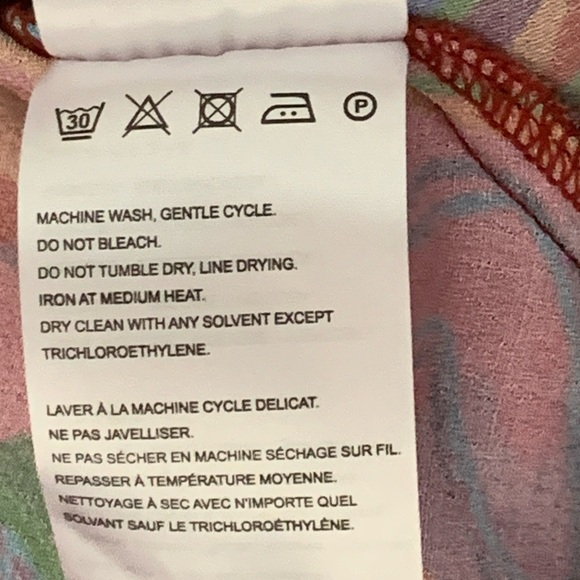 NWT FARM Rio Red Lisa Midi Dress - Fun Shapes Print - Size XL - Picture 11 of 11